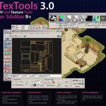 3ds MAX UV/テクスチャ編集ツール TexTools3.0リリース