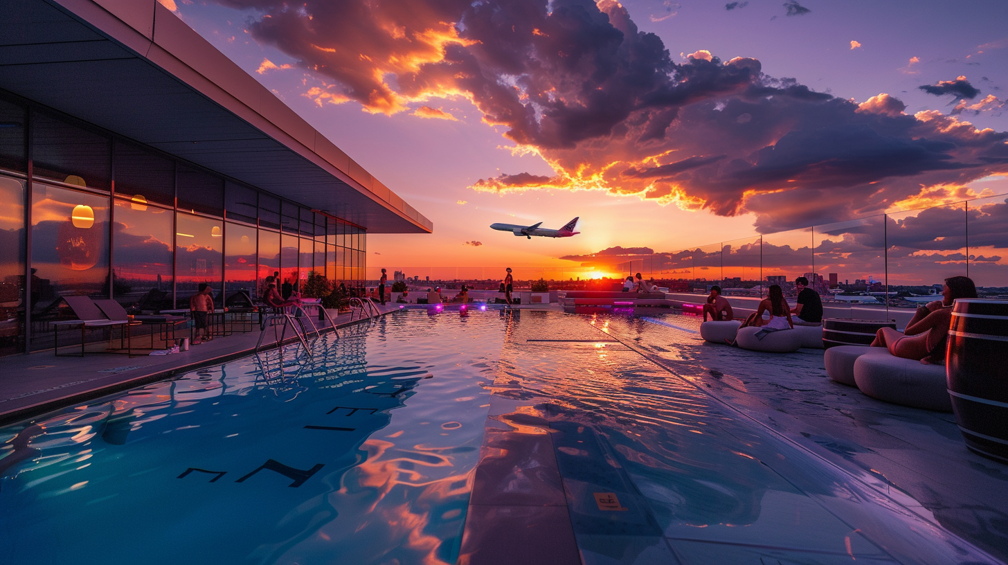 Twa Infinity Pool TWAフライトセンター|エーロ・サーリネンが描いた飛翔への憧憬と建築の未来 | デザインの汁