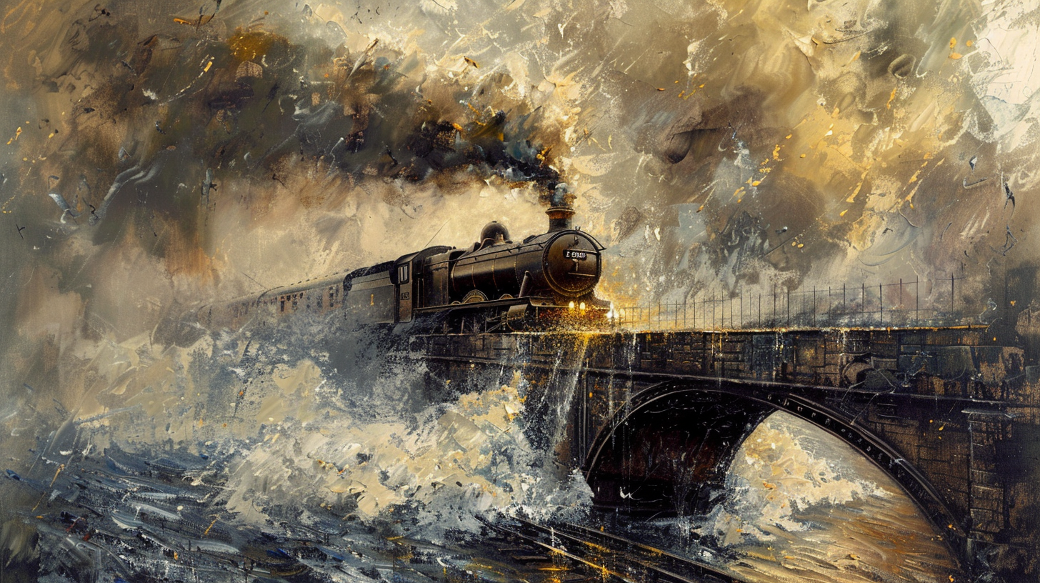 ターナーが描いた産業革命の瞬間｜雨、蒸気、速度―グレート・ウェスタン鉄道の衝撃