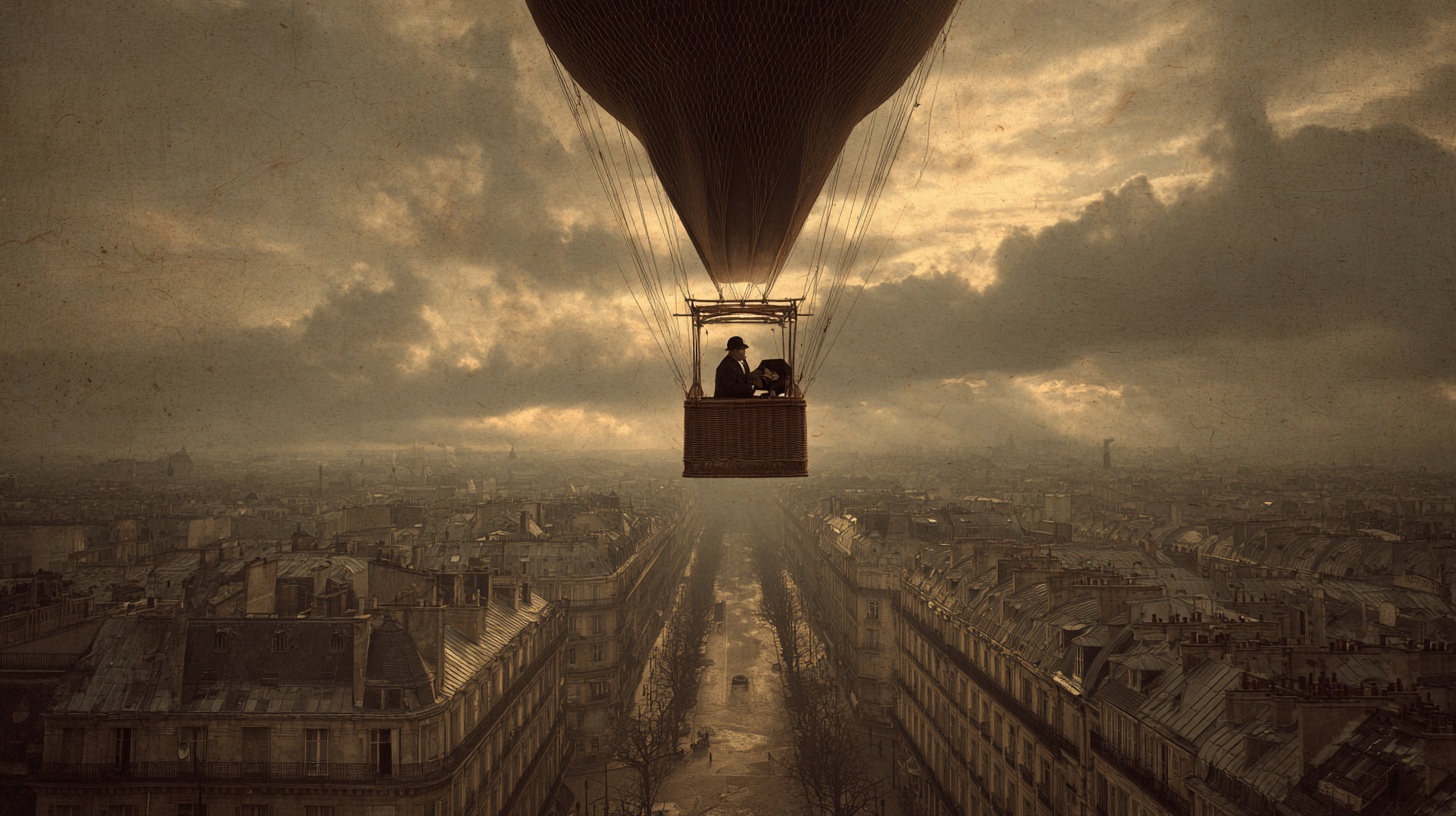 ナダールの気球写真――人類初の空撮が変えた「見る」の歴史