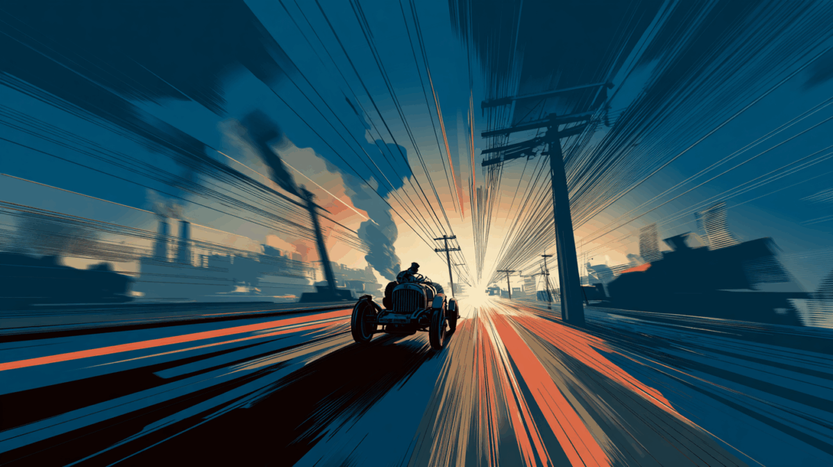 未来派と速度の美学｜ボッチョーニ、マリネッティが「速さ」を神にした理由