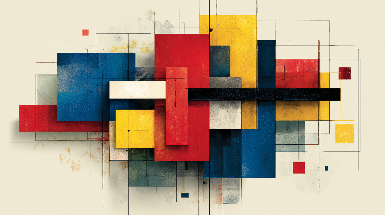 デ・スティルの実験｜赤青黄と白黒だけで世界を描いた運動の全貌