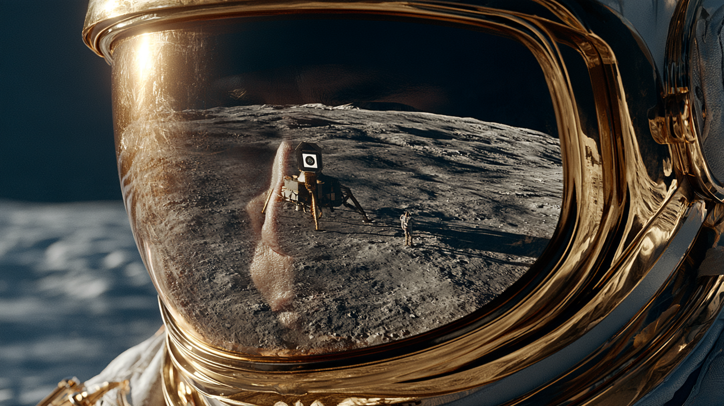月面の足跡｜NASAが「人類の一歩」をどうビジュアル化したか